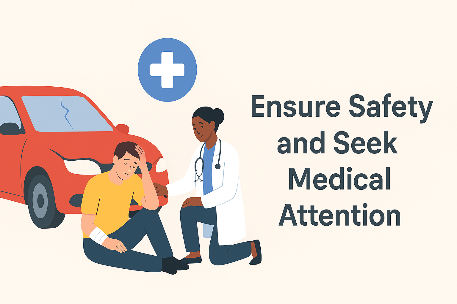 Ensure Safety and Seek Medical Attention