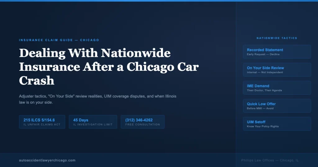 Nationwide Insurance car accident claim guide for Chicago — Phillips Law Offices