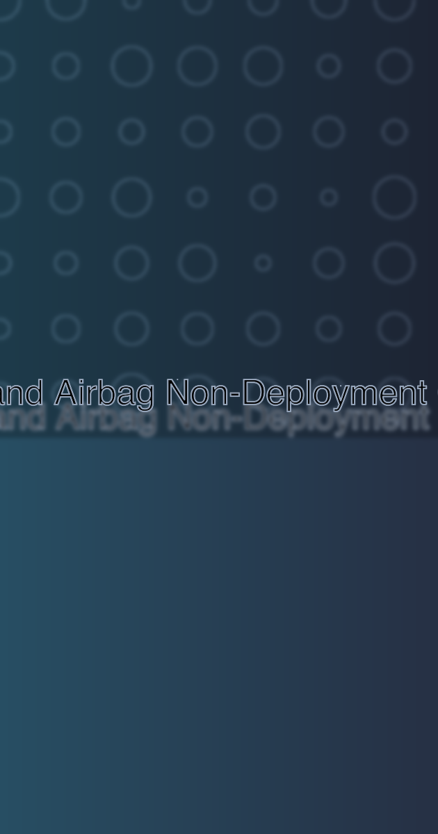 Airbag Injuries and Airbag Non-Deployment Claims in Illinois